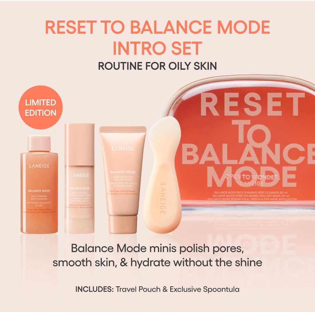 Laneige- limited Edition reset to balance mode kit…Msrp-$34