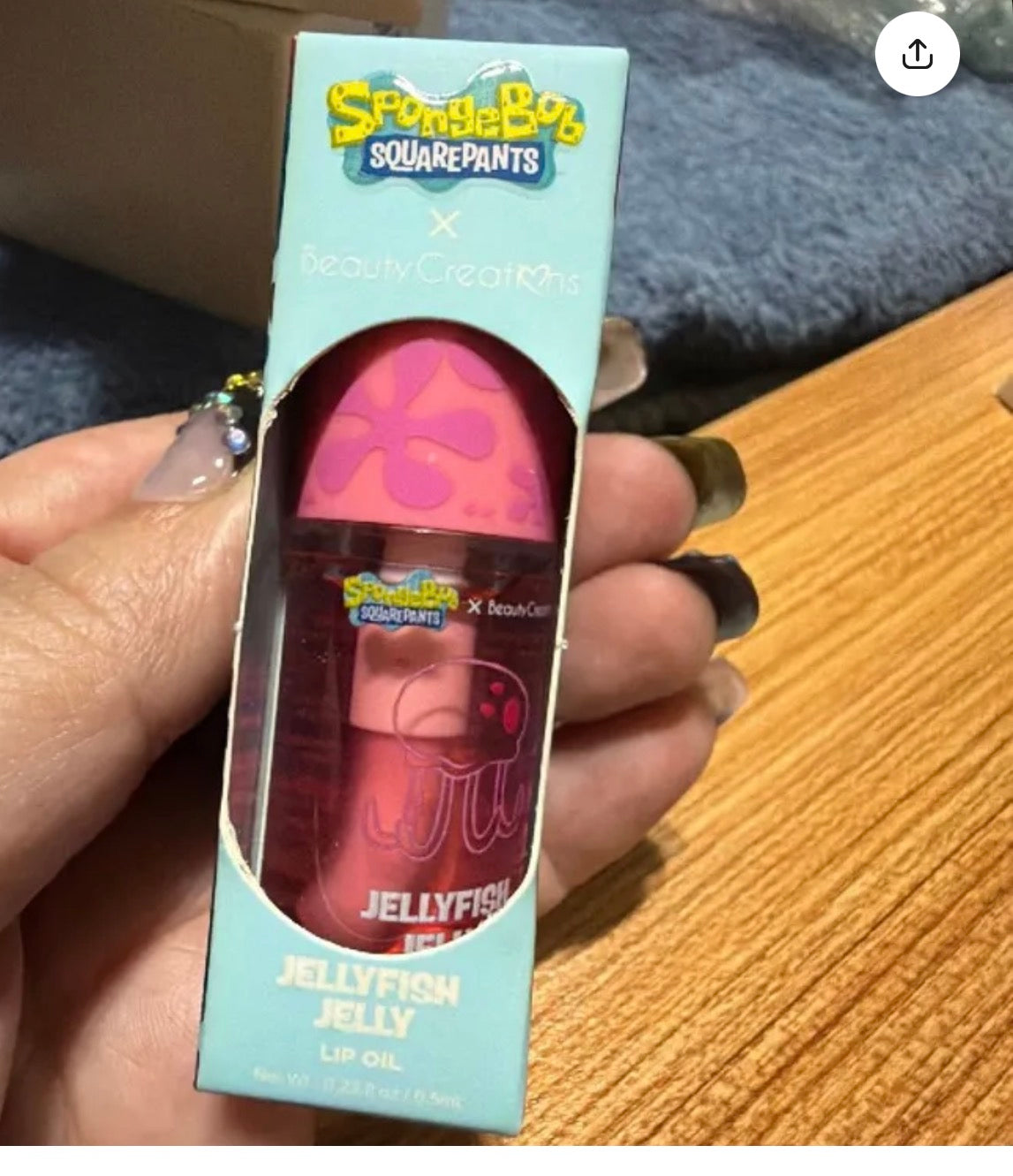 Beauty creations x SpongeBob jelly fish lip oil Msrp-$7