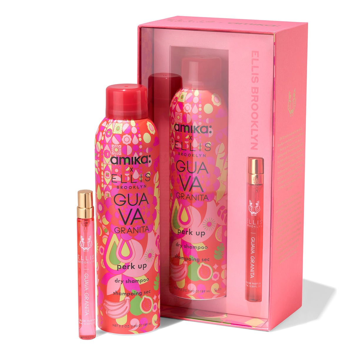 Amika x Ellis Brooklyn set…Msrp-$48