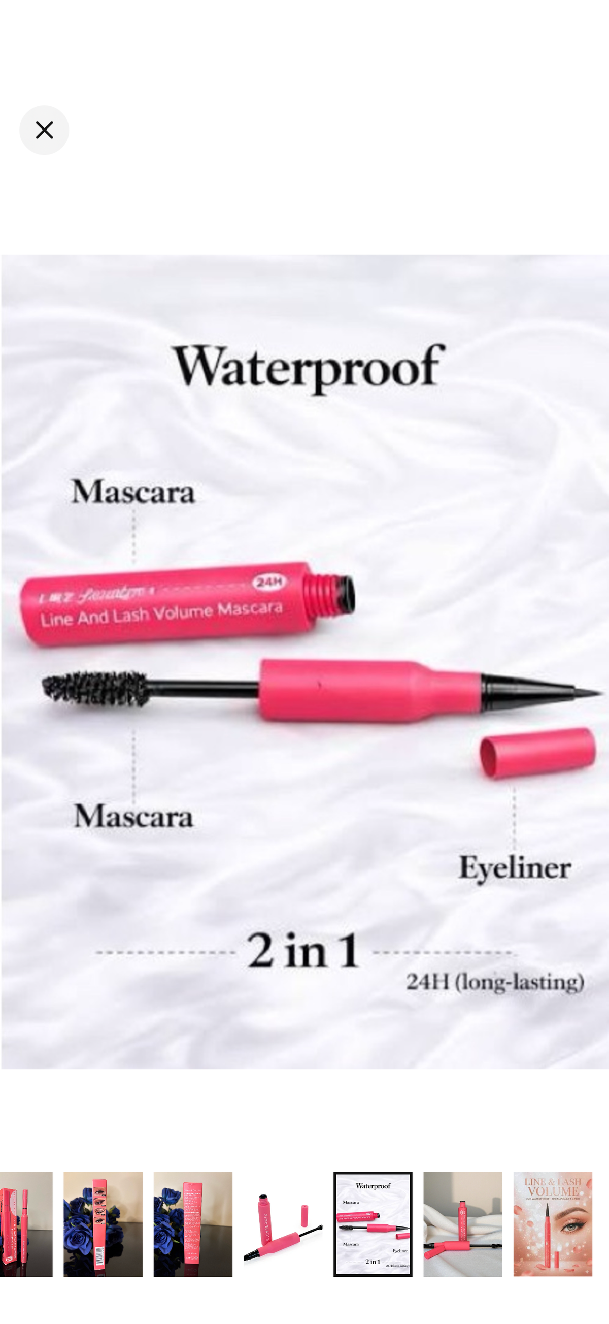 Xime Beauty line and lash Mascara…Msrp-$8