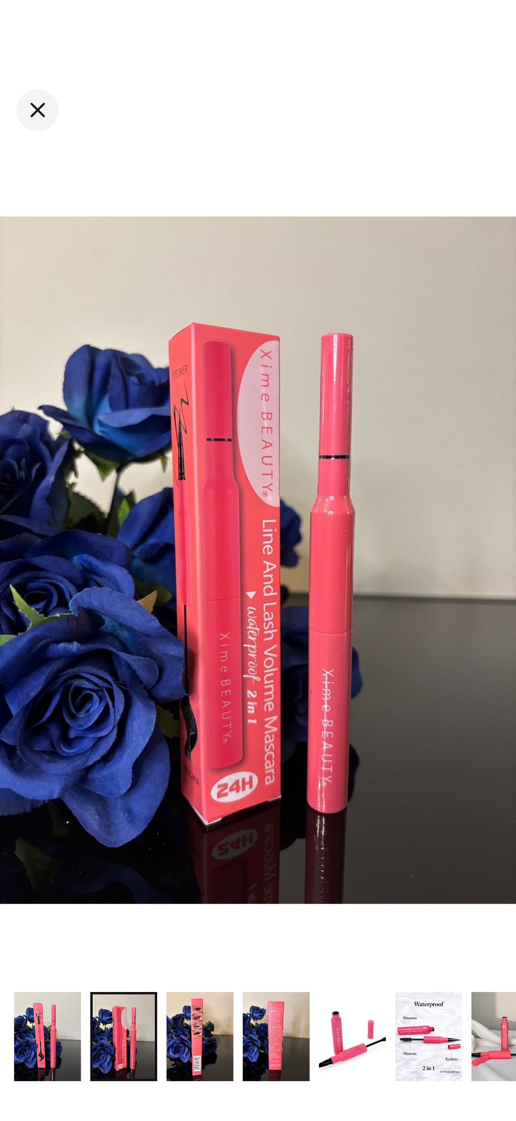 Xime Beauty line and lash Mascara…Msrp-$8