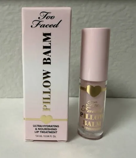 Too Faced Pillow Balm Lip Treatment in shade Original mini…Msrp-$14