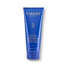 Nakery Beauty Skin recovery Relax + Repair Magnesium Face, Body + Hair wash 200ml…Msrp$25