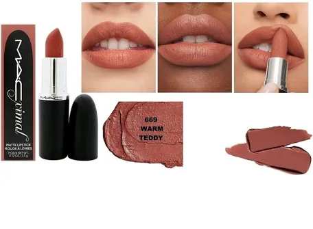 MAC M·A·Cximal Matte Lipstick in Warm Teddy 669…Msrp$25