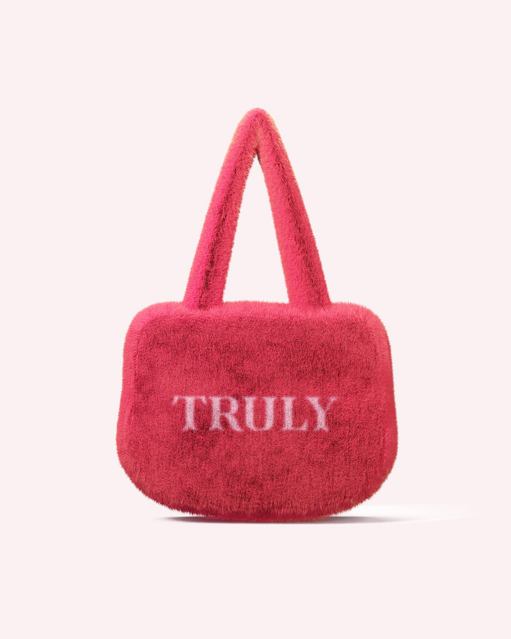 The Pink Fuzzy Bag By TRULY Beauty…Msrp$109