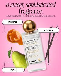 Truly Vanilla Baby Luxury Body Oil 90ml- Msrp$38