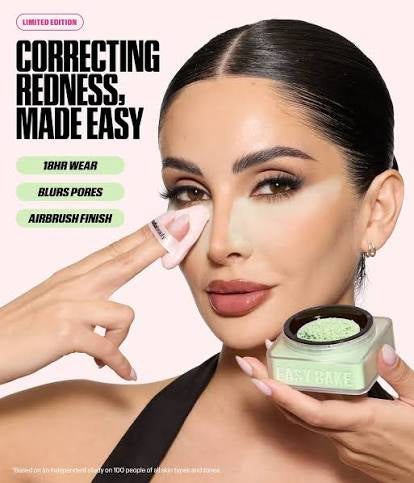 Huda Beauty Easy Bake Loose Baking & Setting Powder in the shade Matcha Milk Cake…Msrp$39